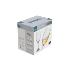 Linda Red Wine Glass Set of Six, 350ml