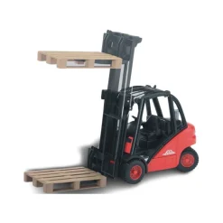 Online BRUDER Linde Fork Lift H30D & 2 Pallets Playset