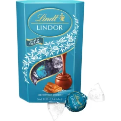 Lindor Salted Caramel Chocolate Truffles Box 200g