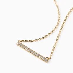 Clearance LYNOTT JEWELLERY Linear Luxe Necklace