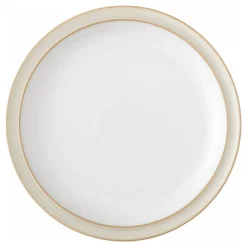 Clearance DENBY Linen Dinner Plate