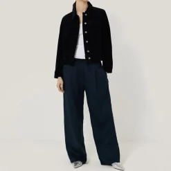 Linen Drawstring Trousers