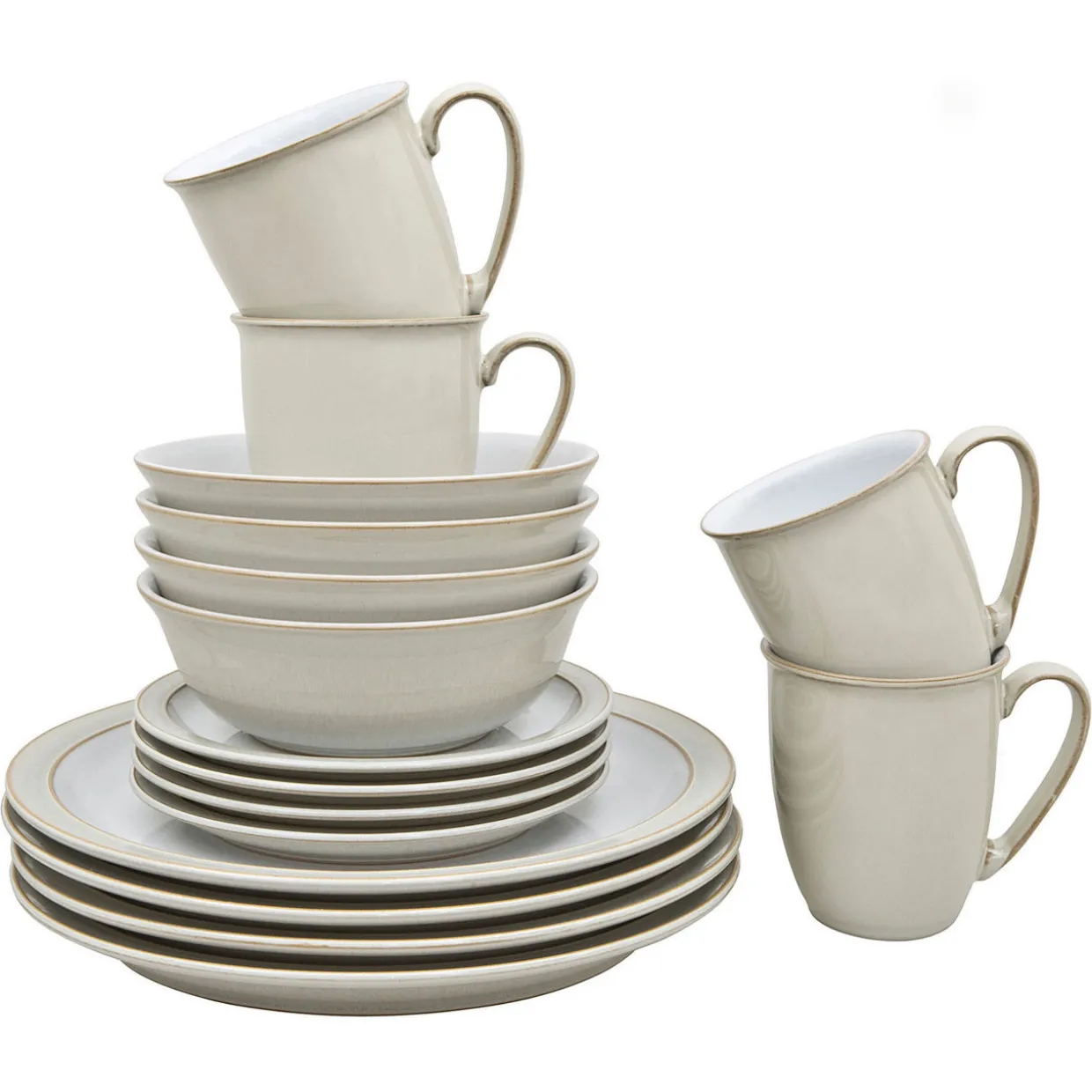 Linen 16-Piece Dinner Set