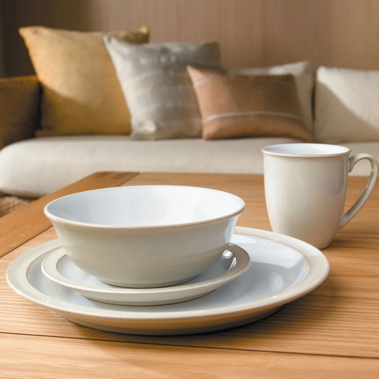 Linen 16-Piece Dinner Set