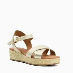 Linnie Woven Flatform Espadrilles