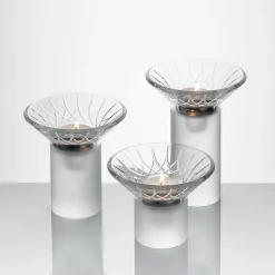 Lismore Arcus Candlestick Holder Set of Three