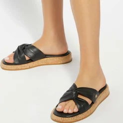 Lita Knotted Wedge Sandals