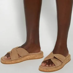 Online DUNE LONDON Lita Knotted Wedge Sandals