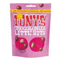 New TONY'S CHOCOLONELY Littl’ Bits Milk Marshmallow & Biscuit Mix