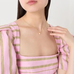 Little Luxuries Square Pendant Necklace