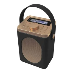 Discount MAJORITY Little Shelford Portable Radio Black