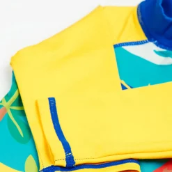 Sale FRUGI Little Sun Dinosaur Striped Safe Suit