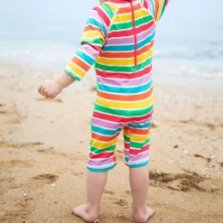 Discount FRUGI Little Sun Floral Striped Safe Suit
