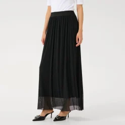 Liva High-Waist Chiffon Skirt