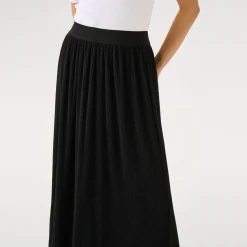 Liva High-Waist Chiffon Skirt