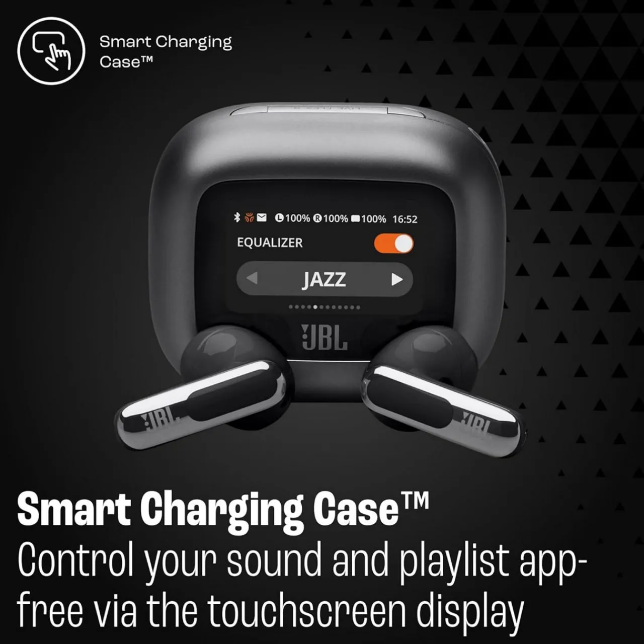 Sale JBL Live Flex 3 Noise Cancelling Earbuds with Charging Case Black