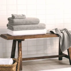 Best SHERIDAN Living Textures Towel Ash