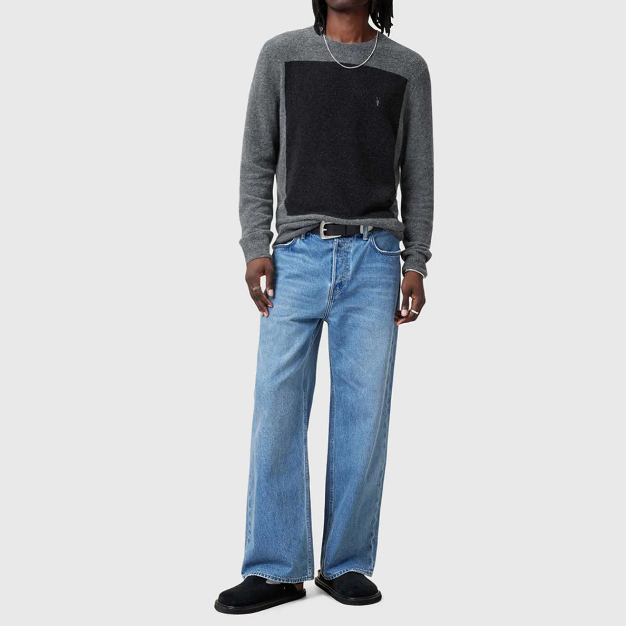 Best ALLSAINTS Lobke Ramskull Logo Colour-Blocked Sweater