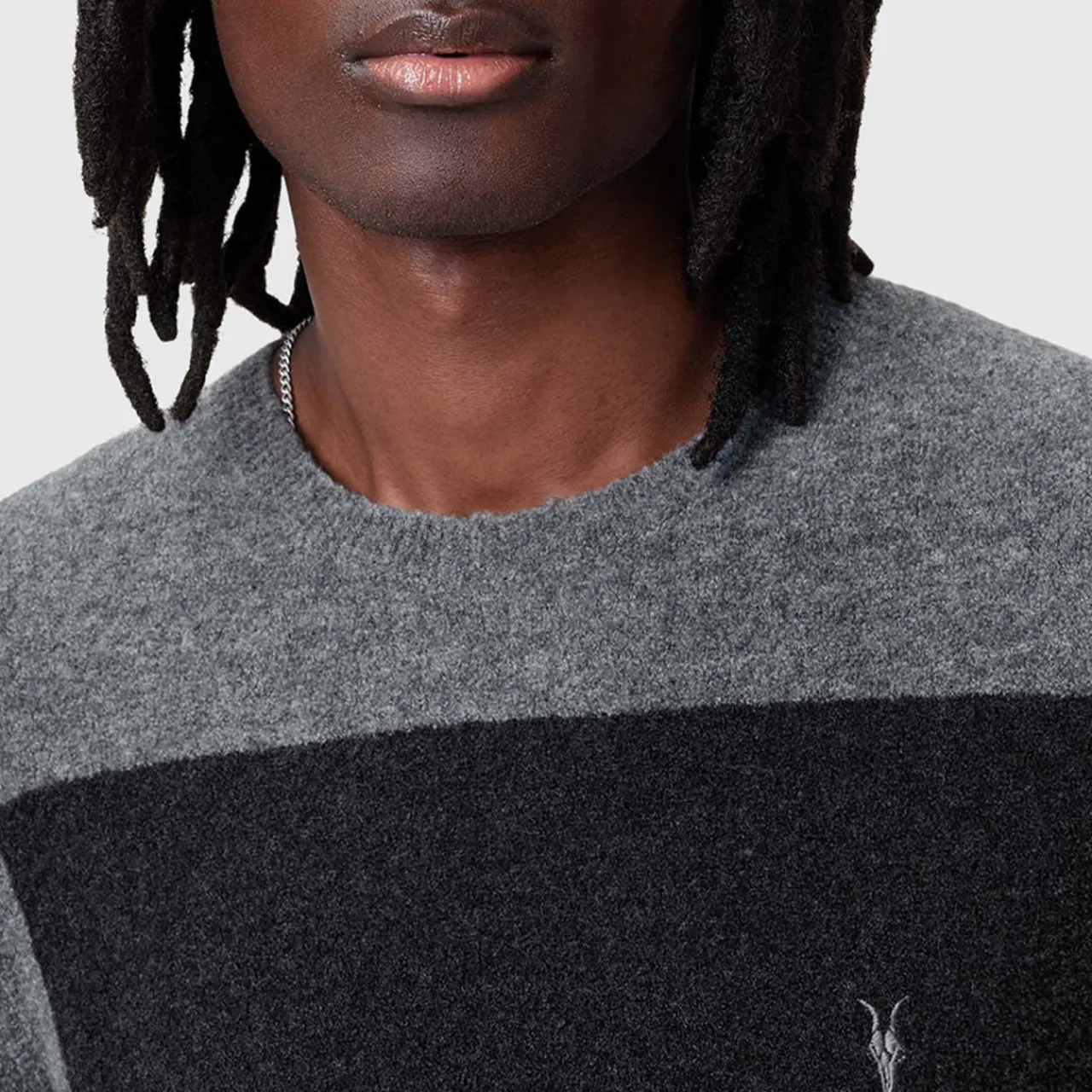 Best ALLSAINTS Lobke Ramskull Logo Colour-Blocked Sweater