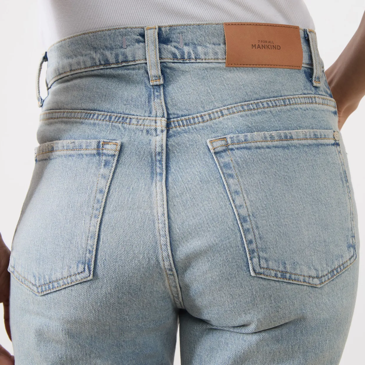 Logan Cropped Stovepipe Jeans