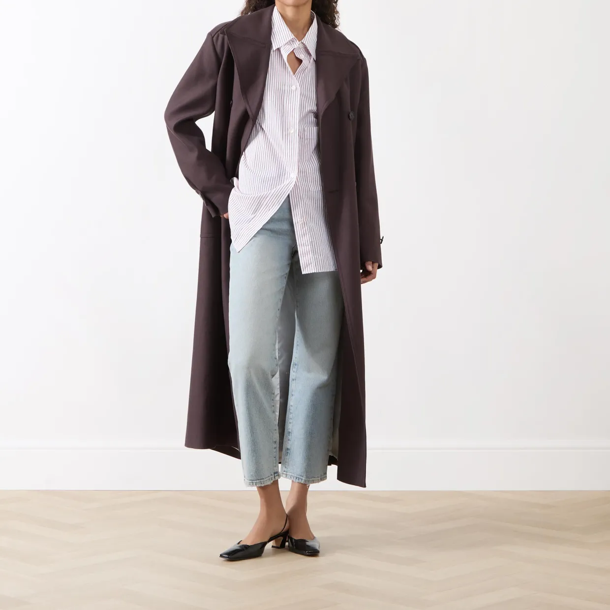 Logan Cropped Stovepipe Jeans