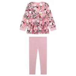 Logo Active Top & Leggings Two-Piece Set