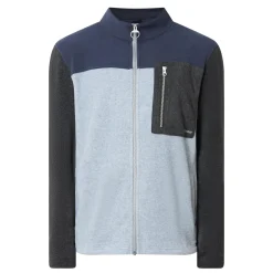 Logo Colour-Blocked Fleece Jacket