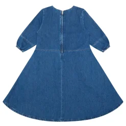 Outlet CALVIN KLEIN KIDS Logo Denim Dress