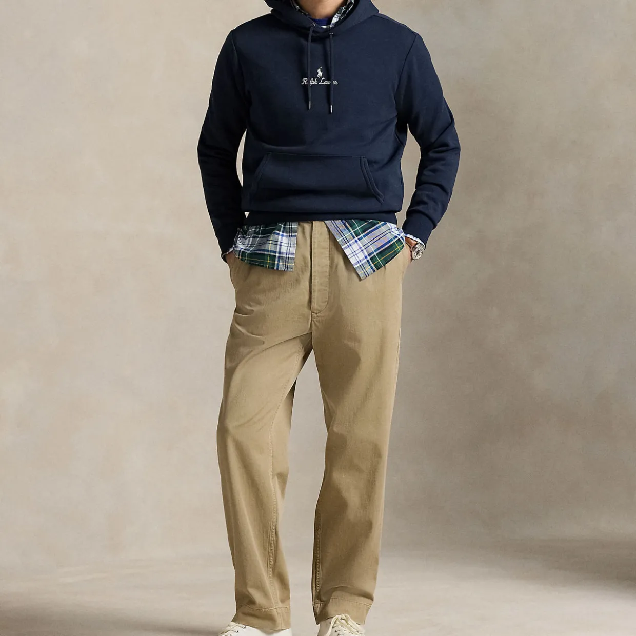 Logo Double-Knit Hoodie