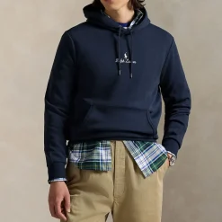 Logo Double-Knit Hoodie