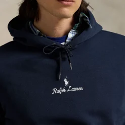 Logo Double-Knit Hoodie