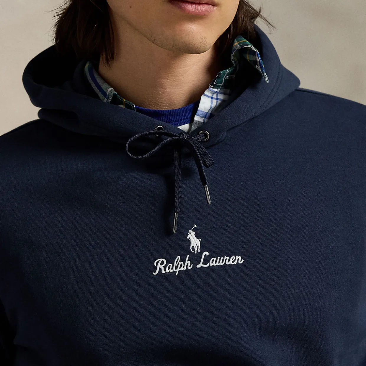 Logo Double-Knit Hoodie