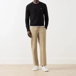 New LYLE & SCOTT Logo Embroidered Sweatshirt