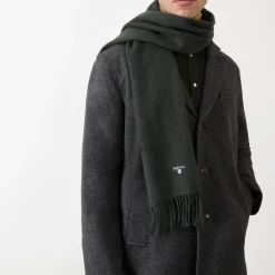 Logo Fringed Tassel Scarf