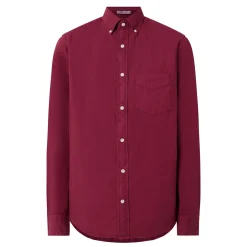 Logo Garment-Dyed Shirt