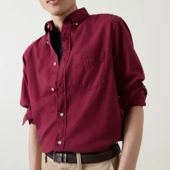 Logo Garment-Dyed Shirt