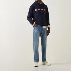 Logo Graphic Drawstring Hoodie