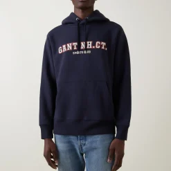 Logo Graphic Drawstring Hoodie