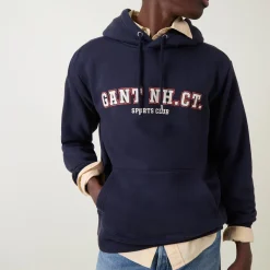 Logo Graphic Drawstring Hoodie