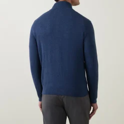 Logo Half-Zip Sweater