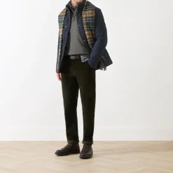 Clearance BARBOUR Logo Half-Zip Sweater