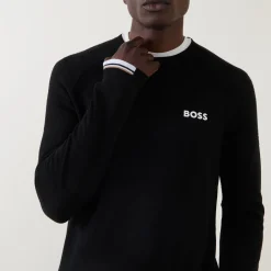 Discount BOSS Logo Knitted Sweater