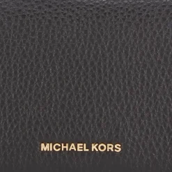 Logo Leather Flap Wallet