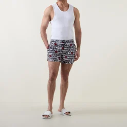 Logo Print Swim Shorts