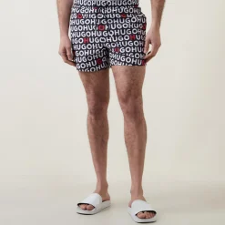 Logo Print Swim Shorts