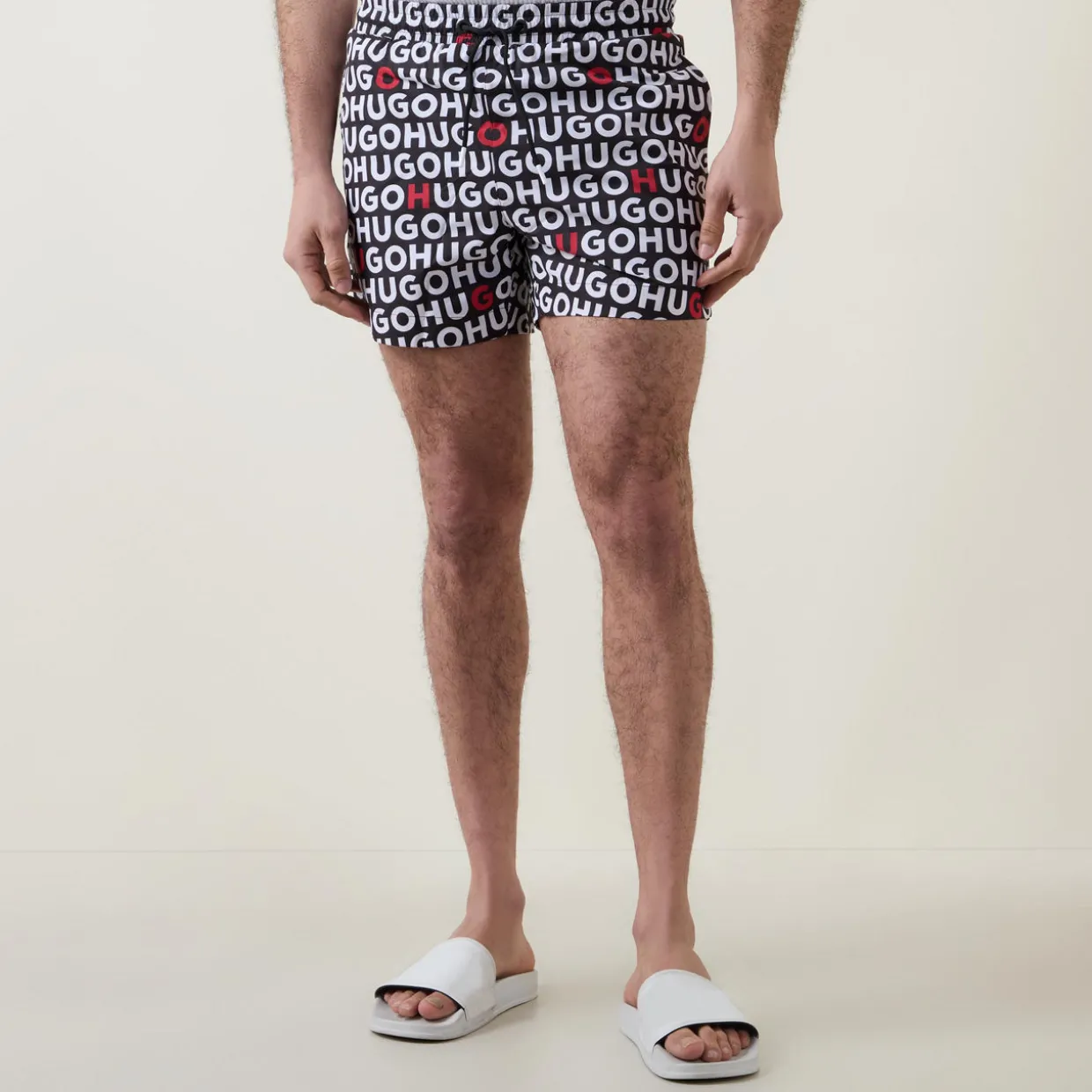 Logo Print Swim Shorts
