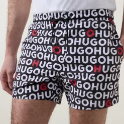 Logo Print Swim Shorts