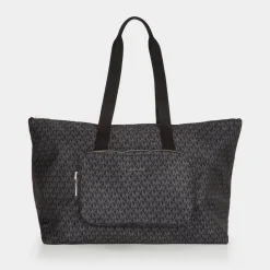 Fashion MICHAEL MICHAEL KORS Logo Reversible Packable Tote Bag