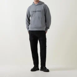 Outlet CALVIN KLEIN Logo Terry Hoodie