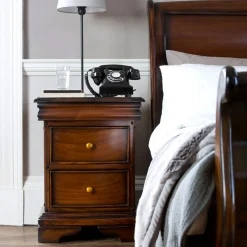 Online CASEYS FURNITURE Loire 3-Drawer Bedside Table